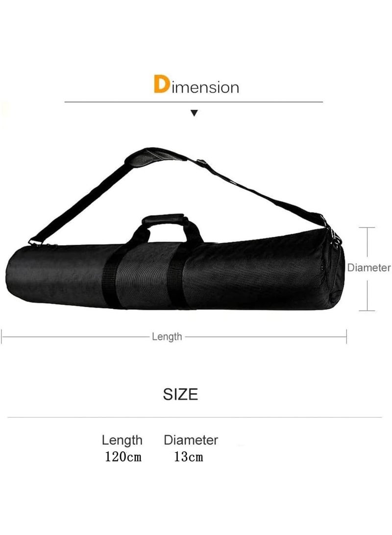 eWINNER 120 x 13cm Carrying Bag Padded Bag For Boom Stand Heavy Duty Light Tripod Studio Kit Tripod Camera Monopod Tripod Carrying Case - Image 3